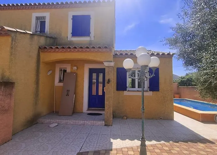Chantal Proche Centre / Piscine / Clim / Parking Villa Frontignan